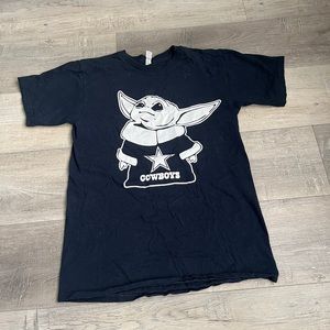 Grogu cowboys shirt